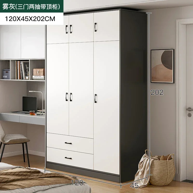 Summer Luxury Wardrobes Detachable Storage Wardrobes Heavy Wardrobes European Designer Vestidor Nordic Furniture Bedroom