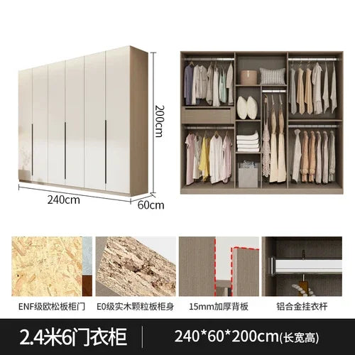 Organizer Underwear Wardrobe Luxury Doors Open Closets Room Wardrobes Storage Modern Ropero Armable De Ropa Bedroom Furniture