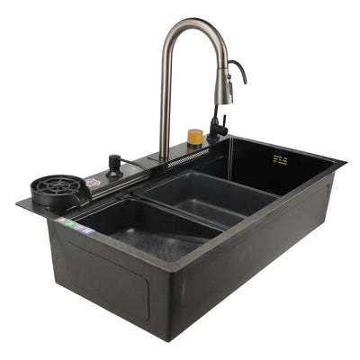 Kitchen Sink Professional Modern Easy Installation Rustproof Undermount Kitchen Sink Thickened Large Capacity for Home Kitchen