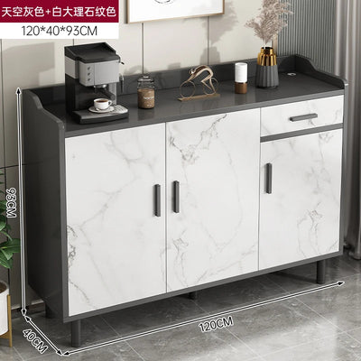 Luxury Wood Pantry Cabinet Sideboard Wine Corner Display Mobile Coffee Cabinet Drawer Dressers Kitchen Mueble Para Tv Furniture