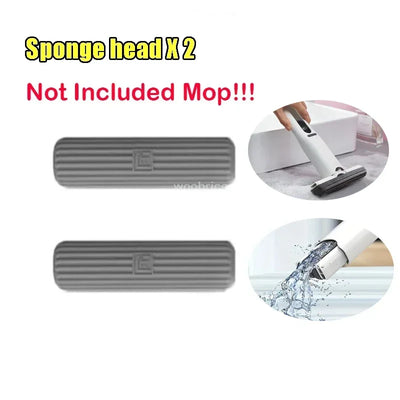 Mini Squeeze Mop Folding Powerful Squeeze with Self-squeezing Small Mop for Family Cars Floor Washing Table Window CleaningTools