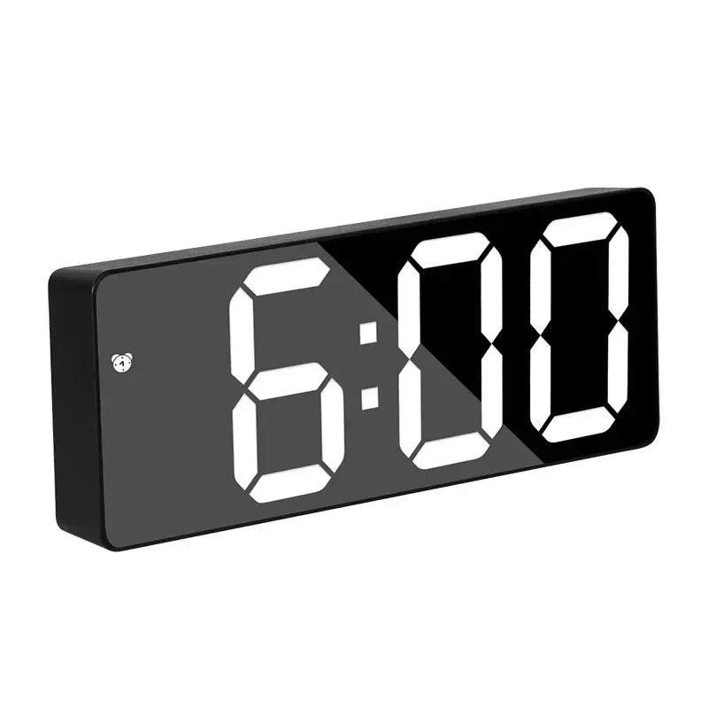 Color LED Wall Clock Electronic Product Eleksmaker Digital Clock Brightness Adjustable Number Consumer Electronics Alarm Clocks