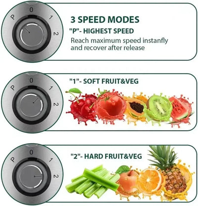 110v/220v 4 in 1 commercial  multifunctional food processor Blades High Speed Juicer Blender Dry Grinder