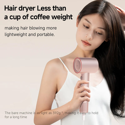 DOCO High Speed Hair Dryer 75m/s 200 million Negative Ions Hair Care 11000 Rpm Professional Lightweight Home Travel Gift