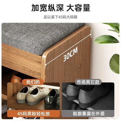 Shoe Rack Household Small Narrow Door Indoor Shelf Dustproof Simple Storage Outside The Door Shoe Cabinet