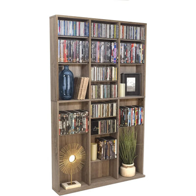 Oskar 756 Media Storage Cabinet – Protects & Organizes Prized Music, Movie, Video Games