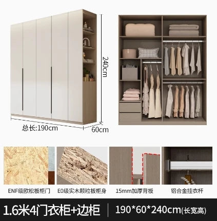 Organizer Underwear Wardrobe Luxury Doors Open Closets Room Wardrobes Storage Modern Ropero Armable De Ropa Bedroom Furniture