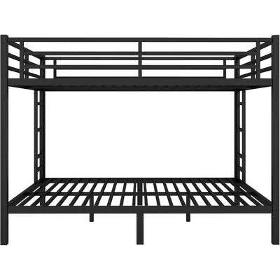 Bunk Bed Queen Over Queen, Heavy Duty Metal Bunk Bed Frame, Queen bunk Bed for Adults, Adult bunk beds Heavy Duty