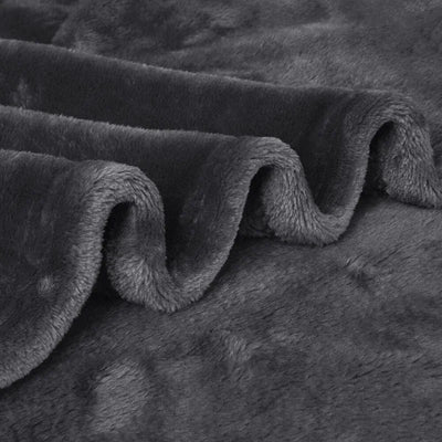 WOSTAR Winter mink velvet fleece blanket extra large sofa throw thick bed blanket microfiber antistatic fuzzy faux fur blanket