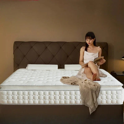 Latex Queen Size Mattress Soft Double King Luxury Designer Mattress Memory Foam Matelas Lit 2 Personnes Bedroom Furniture