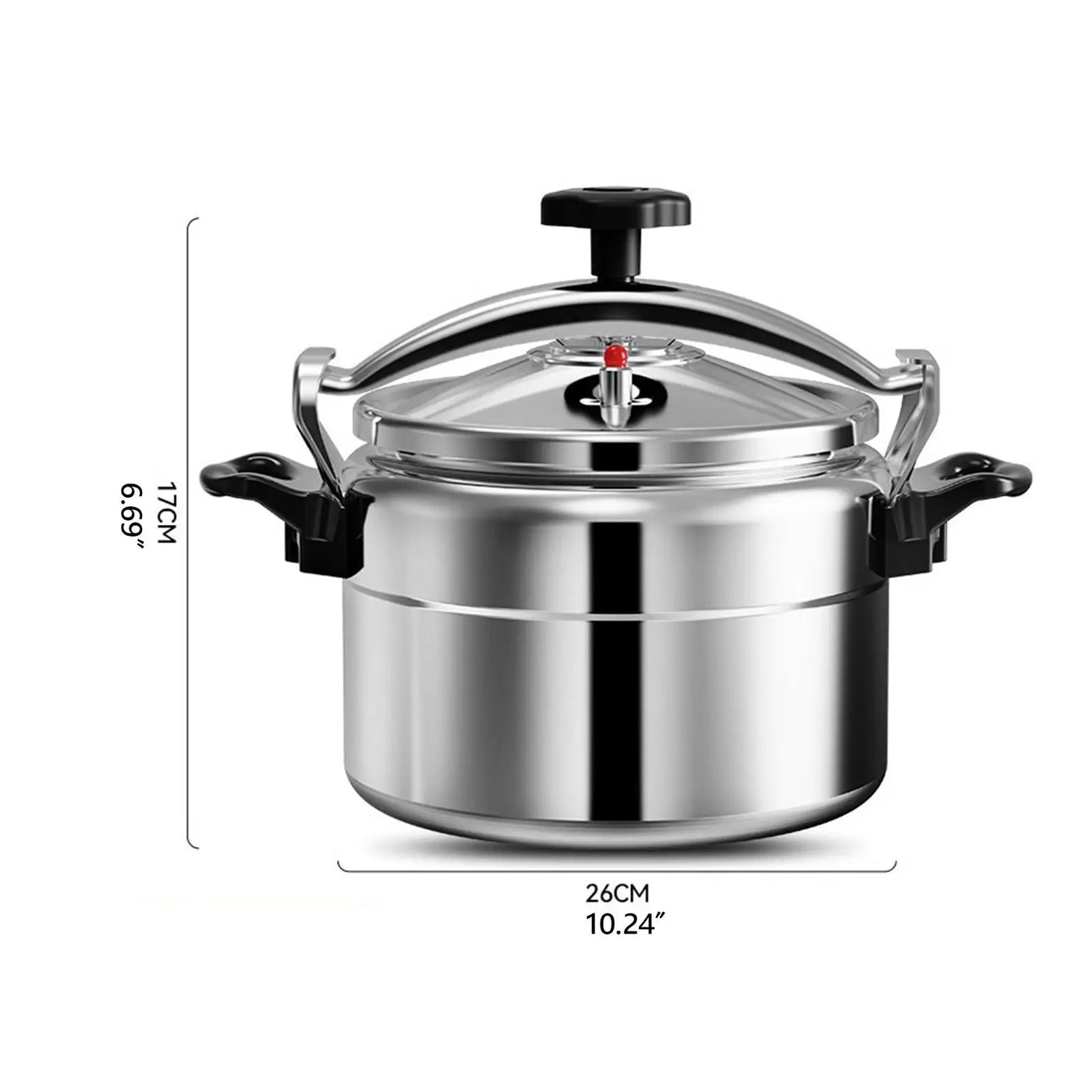 Pressure Cooker Professional Kitchen Cookware for Gas or Induction Mini Fast