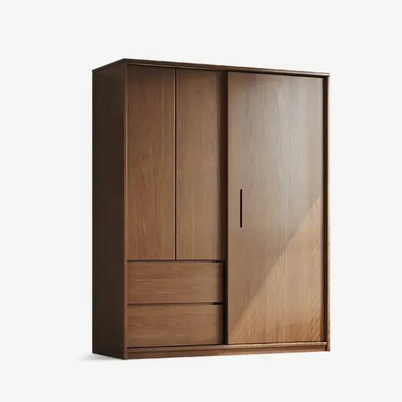 Aesthetic Wood Wardrobes Orgnizer Quiet Nordic Closet Organizer Wardrobes Bedroom Storage Clothes Guarda Roupas Furniture Home