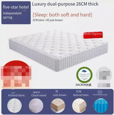 Springs Queen Size Mattresses Bedroom Luxury Double Single King Size Mattress Children Spring Soft Colchones Topper For Bed