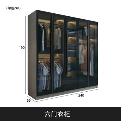 Modern Wardrobe Underwear Design Living Room Cafe Bar Corner Multifunctional Drawer Closet Salon Guardaropa Wooden Furniture