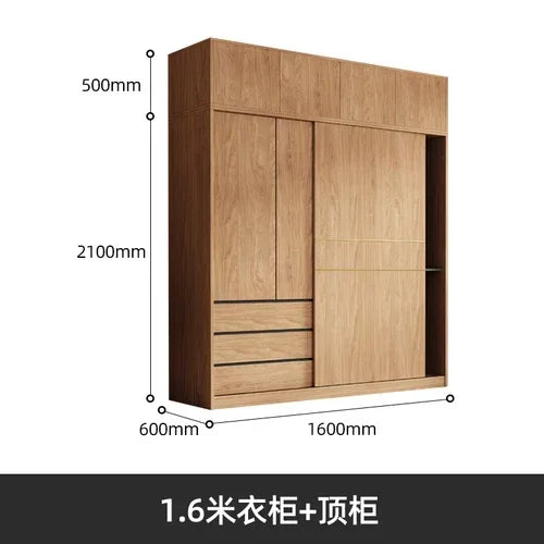 Multifunction Wood Wardrobe Clothes Children Girls Sliding Doors Hotel Wardrobe Bedroom Closets Szafa Na Ubrania Home Furniture