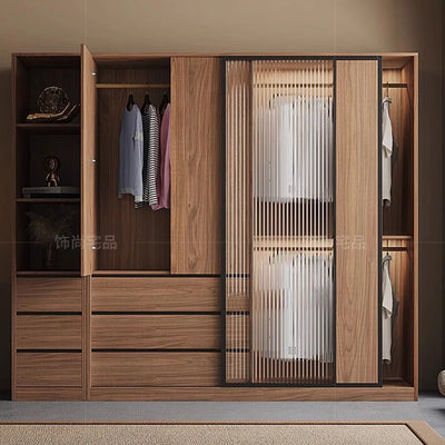 Drying Rack Wardrobe Designer Simple Underwear Design Floor Stand Shelves Corner Drawer Closet Salon Guardaropa Furniture Wooden