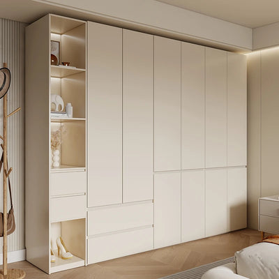 Big Cubes Tall Wardrobes Clothes Women Nordic White Cabinets Bedroom Wardrobes Armoire Wooden Guarda Roupas Bedroom Furniture