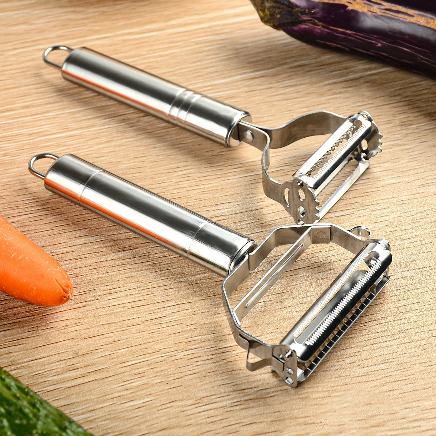 Stainless Steel Potato Cucumber Carrot Grater Julienne Peeler Vegetables Fruit Peeler Vegetable Slicer High Quality