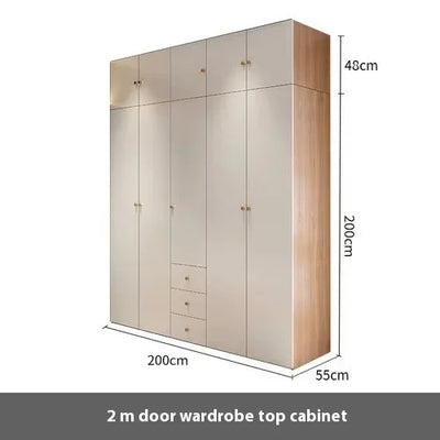 Bedroom European New Wardrobe Luxury Modern Luxury Large Clothes Storage Wardrobe Portable Nordic Guarda Roupa Unique Furniture