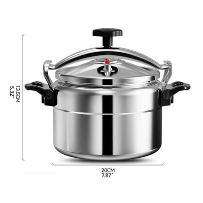 Aluminum Pressure Cooker Small for Gas Induction Cooker Kitchen Pressure Canner