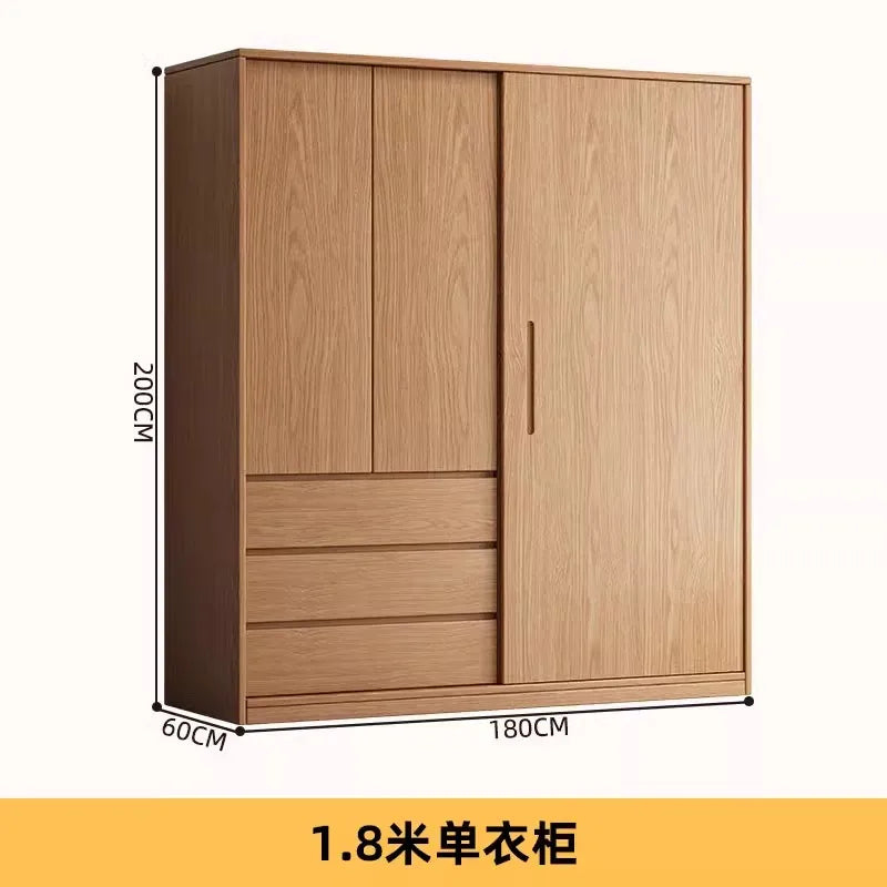 Organizer Underwear Wooden Wardrobe Doors Queen Open Closets Bedroom Wardrobes Shelf Drawers Rangement Chambre Bedroom Furniture