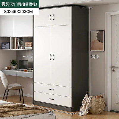 Summer Luxury Wardrobes Detachable Storage Wardrobes Heavy Wardrobes European Designer Vestidor Nordic Furniture Bedroom