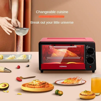 New mini 12L fully automatic cooking stove pizza cake baking multifunctional kitchen appliance electric oven mini oven