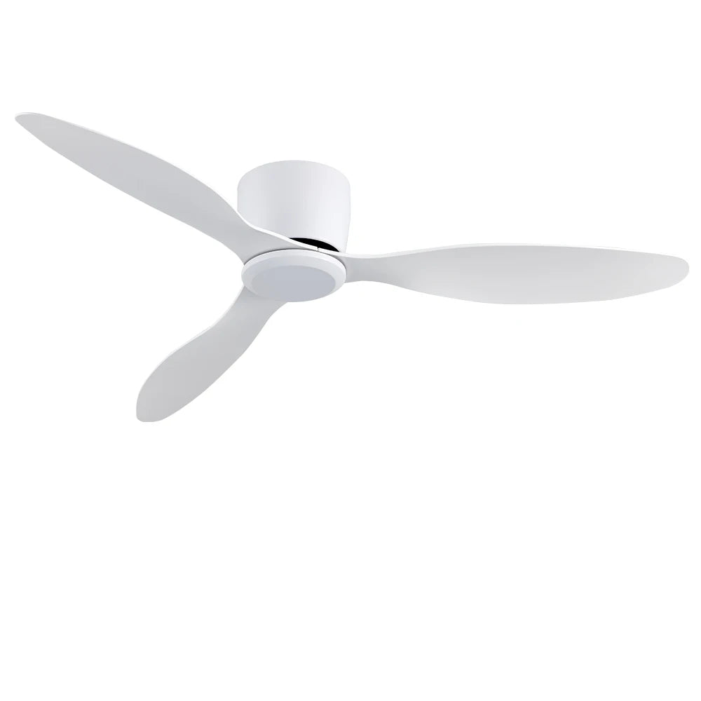 IRALAN  42 52 Inch Ceiling Fans No Light DC Motor Remote Control Cooling Fans Low Floor Ceiling Fan Silent large home fan