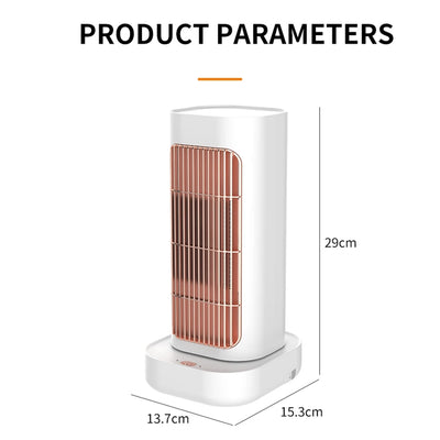 110V/220V Electric Heater for Room PTC Ceramic Electric Heaters Sheet 1300W Portable House Low Noise Heating Foot Hand Warmer