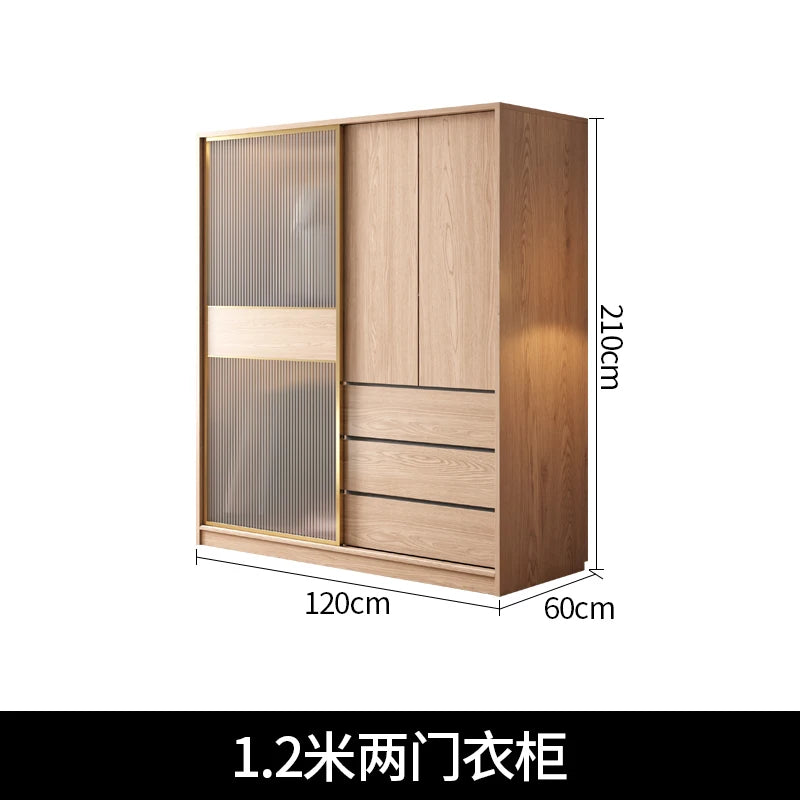 Wooden Luxury Wardrobes Modern Clothes Storage Organizer Wardrobes Apartment Display Mueble Para Colgar Ropa Furniture Bedroom