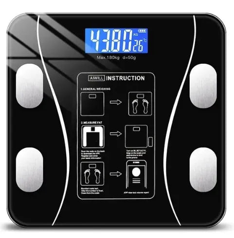 Intelligent Body Fat Scale Charging Electronic Weighing Scale Household Scale Bluetooth Adult Fat Scale Weigh