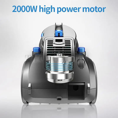 23KPa 2000W Suction Power Vacuum Cleaner Strong Large Power Vacuum Cleaner Household Carpet Mite Removal 2.5L Home Appliance