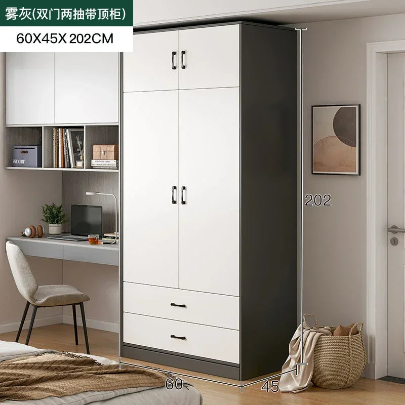 Summer Luxury Wardrobes Detachable Storage Wardrobes Heavy Wardrobes European Designer Vestidor Nordic Furniture Bedroom