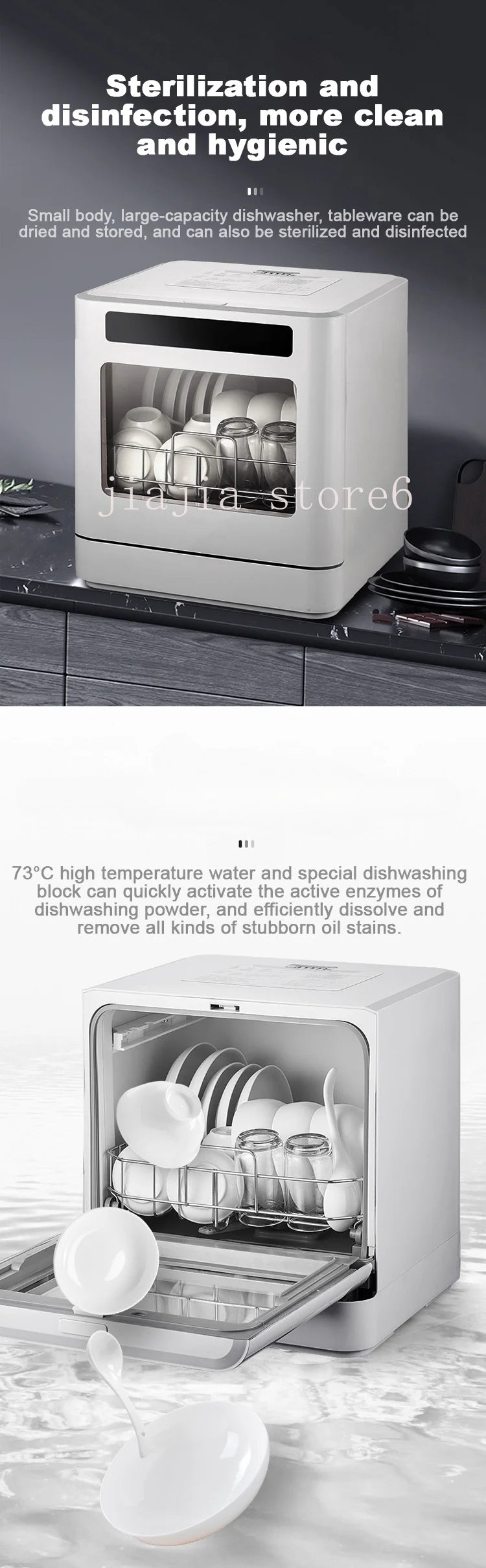 Home Use Portable Multi-Function Dish Washer Dishwasher Automatic Dish Washing Machine Dish Washers