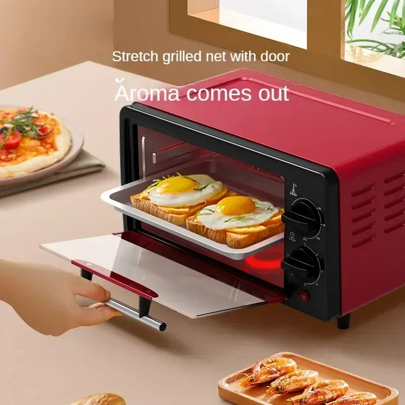 New mini 12L fully automatic cooking stove pizza cake baking multifunctional kitchen appliance electric oven mini oven