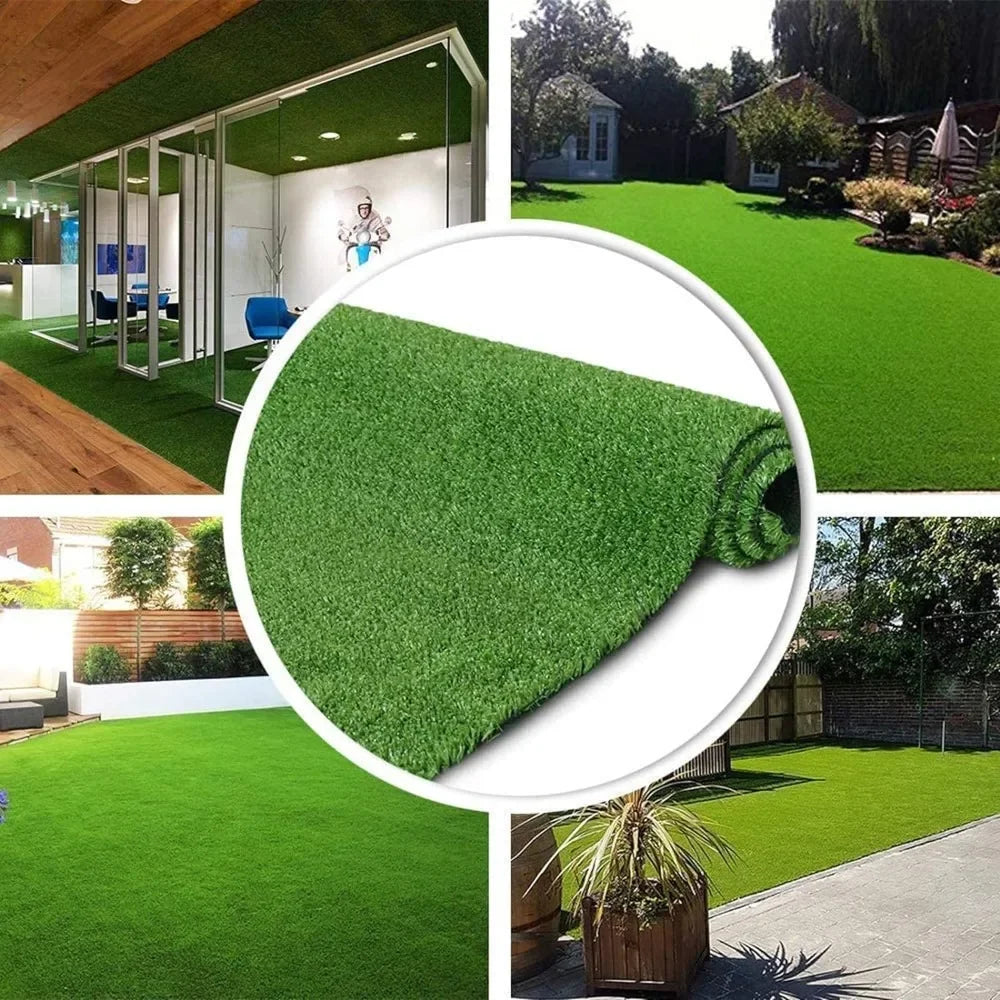 Artificial Grass Turf, 7FTX12FT(84 Square FT) Indoor Outdoor Garden Lawn Grass Mat, Artificial Lawn, Customizable Sizes