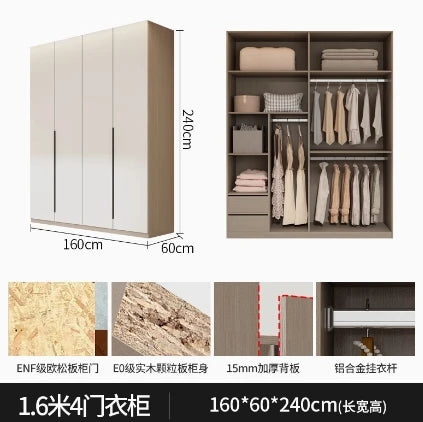 Organizer Underwear Wardrobe Luxury Doors Open Closets Room Wardrobes Storage Modern Ropero Armable De Ropa Bedroom Furniture