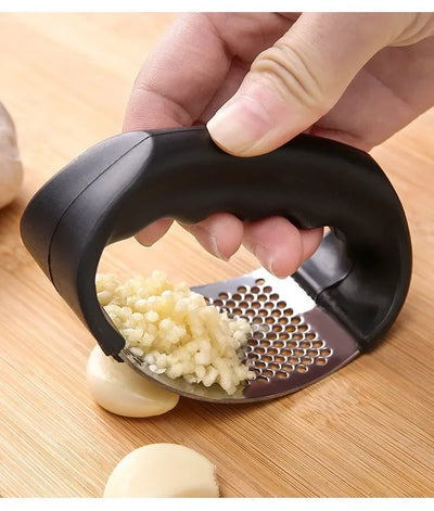 2024 New Super Stainless Steel Hand Squeeze Juicer Garlic Press Crusher Ginger Squeezer Slicer Masher Kitchen Gadgets