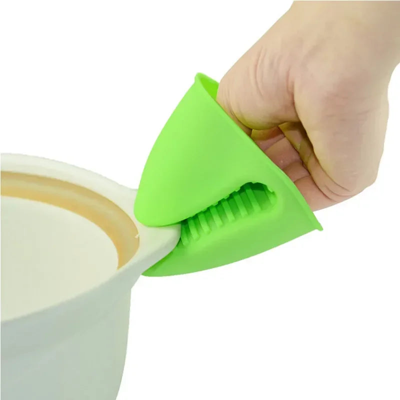 1PC Oven Mitts Silicone Heat Resistant Pinch Mitts, Cooking Pinch Grips, Pot Holder and potholder for kitchen