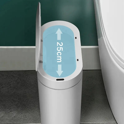 8L/15L Smart Sensor Trash Can Electronic Automatic Household Bathroom Toilet Waterproof Narrow Seam Sensor Bin