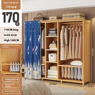 Wardrobe Wardrobe Bedroom Single Sliding Door Home Small Closet Closets And Cabinets Storage Cabinet Armored Room Set Furniture