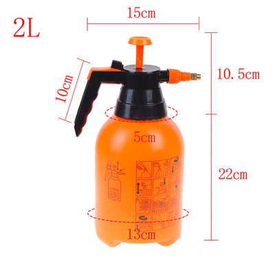 2/3L Portable Chemical Sprayer Pump Pressure Garden Water Spray Bottle Handheld Watering Kettle