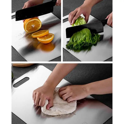 Titanium Cutting Board Kitchen Chopping Board Portable Vegetable Fruit And Meat Double-Sided Cutting Board Kitchen Gadgets