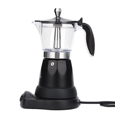 Electric Coffee Maker 1PC 300ML Aluminium Alloy Electric Home Office Coffee Making Convenient