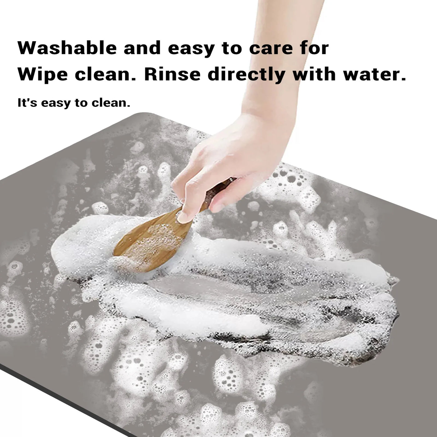 Super Absorbent Kitchen Faucet Mat Coffee Dish Drying Mats Non-slip Draining Pad Quick Dry Tableware Placemat Dinnerware