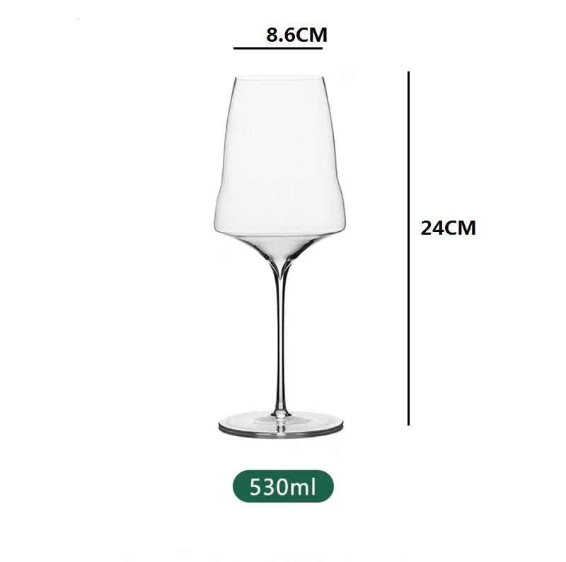 Cloud Design Ultra-thin Bordeaux Red Wine Glass Crystal Thin Stem Burgundy Goblet Light Luxury Wedding Party Champagne Flute Cup