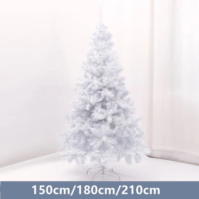 Artificial Christmas Tree, Green Pink Flame Retardant PVC Xmas Tree Natal Party 210cm, 180cm, 150cm