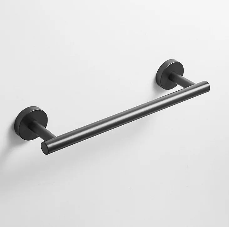 40cm Towel Holder Towel Rails Wall Mount Rack Bathroom Towel Bar 304 Stainless Steel Towel Shelf Bathroom Accessories