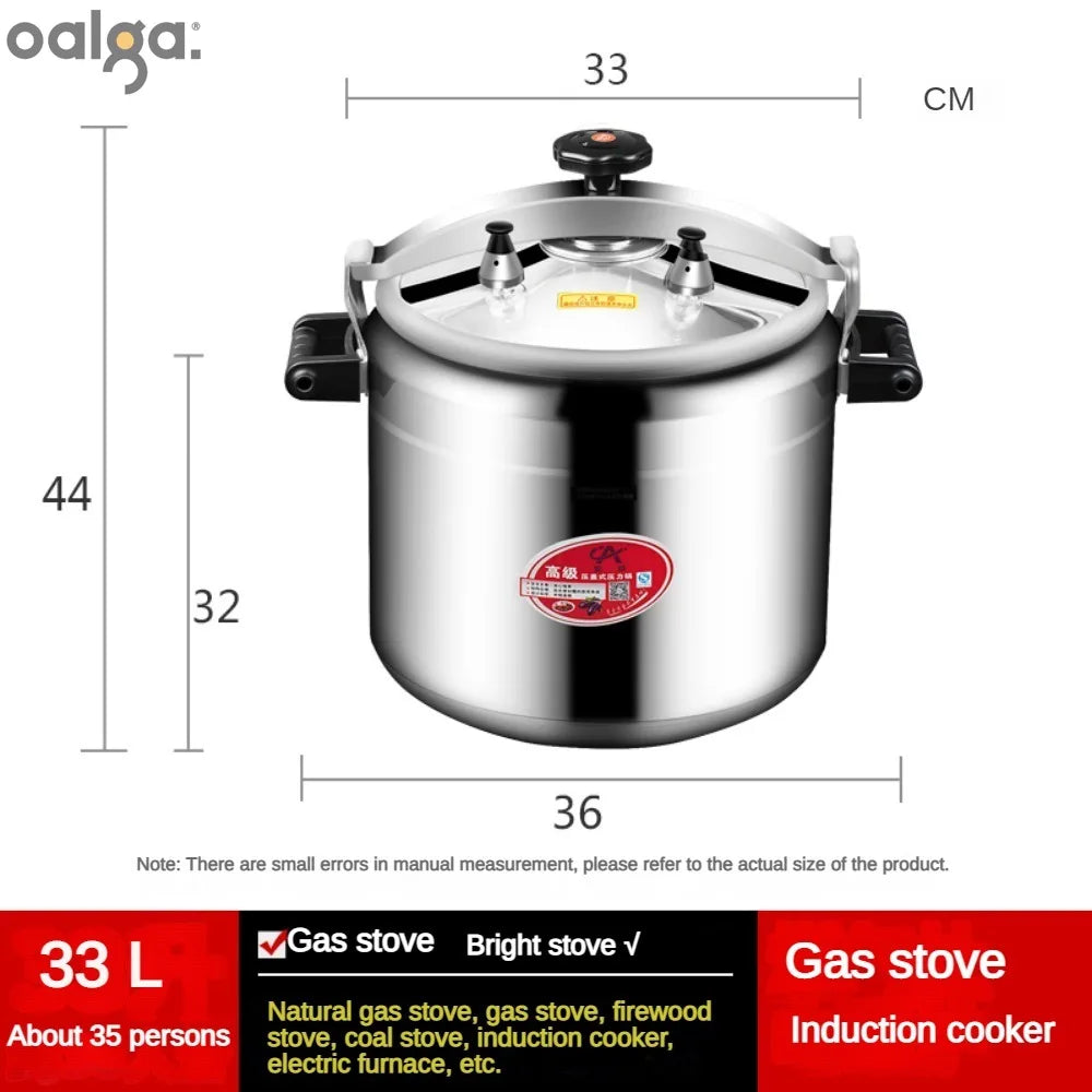 Universal Explosion-proof Pressure Cooker, Large Capacity, Super-Large Gas Induction Cooker, Commercial