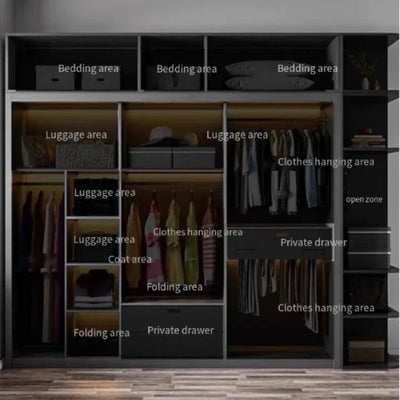 Shelf Shelve Wardrobes Organizer Underwear Nordic Storage Open Closets Cabinet Modern Ropero Armable De Ropa Bedroom Furniture